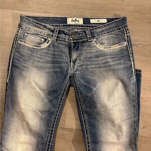 Daytrip Women's Faded Blue Skinny Jeans